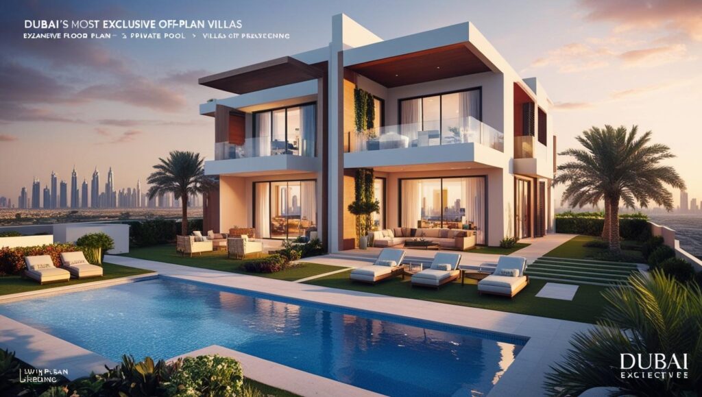 Dubai’s Most Exclusive Off-Plan Villas: Key Features That Set Them Apart