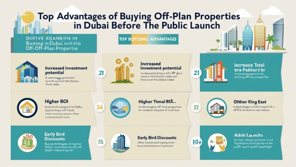 Top Advantages of Buying Off-Plan Properties in Dubai Before Public Launch