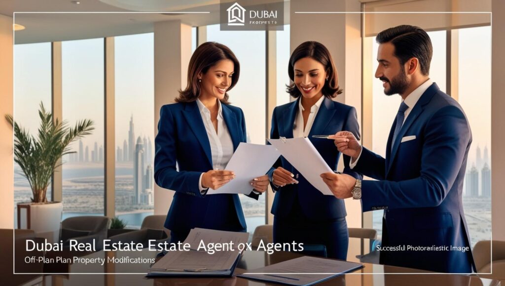 How the Best Real Estate Agents in Dubai Address Off-Plan Project Modifications