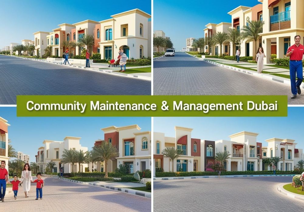 1. Community Maintenance and Management dubai