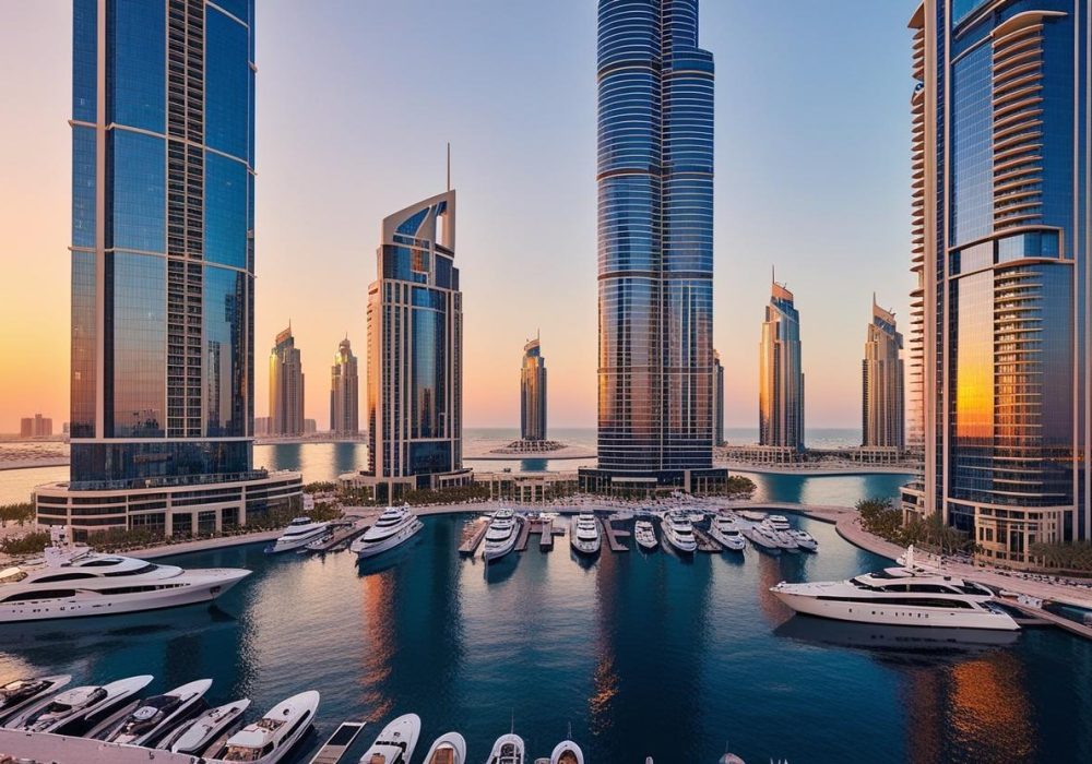 1. Dubai Marina in Dubai