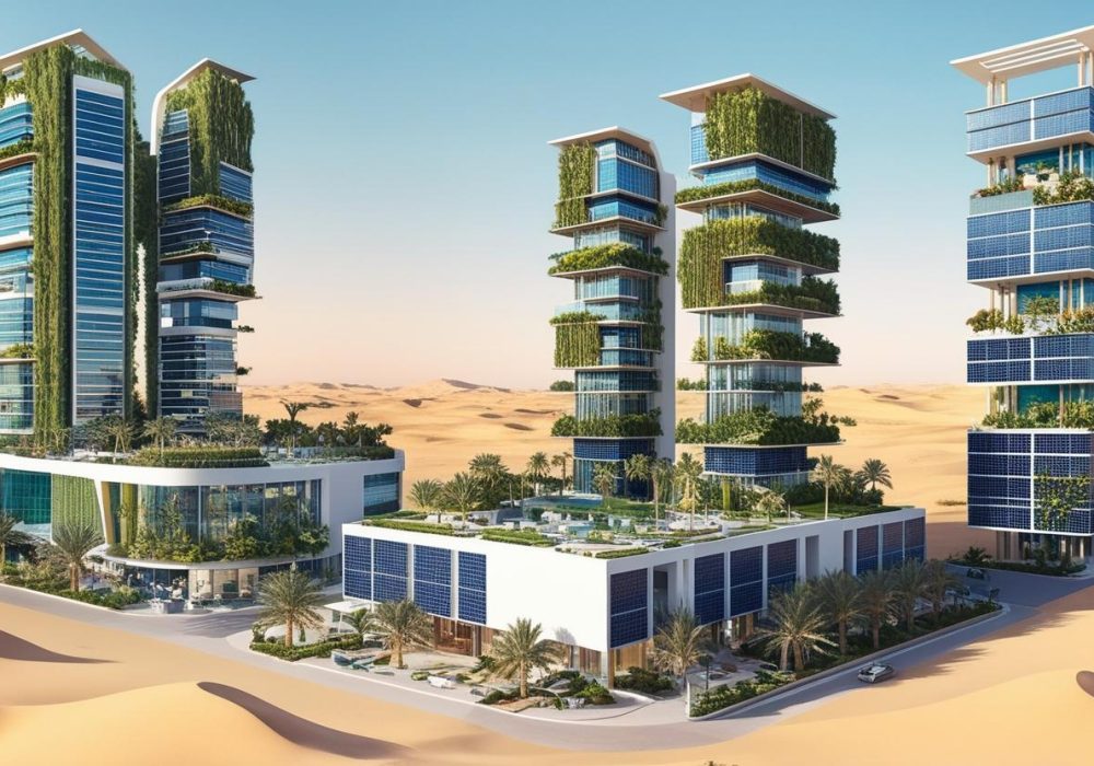 2. Focus on Sustainability and Green Buildings dubai