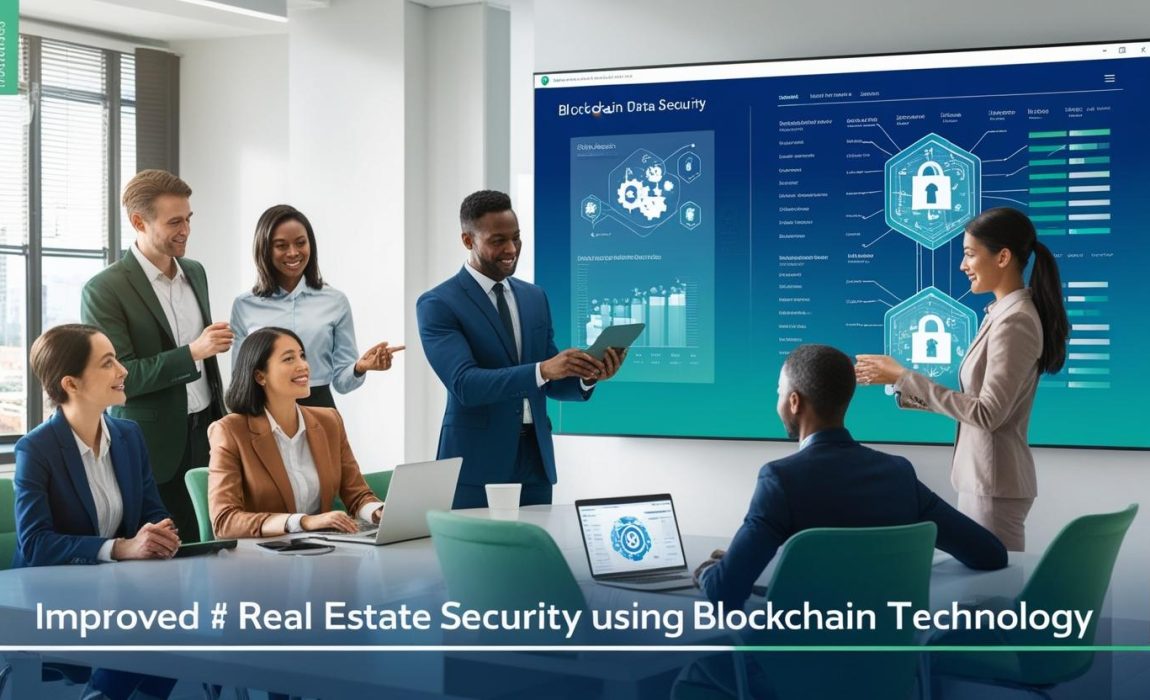 Improved Security with blockchainSecurity is a top concern in real estate real image