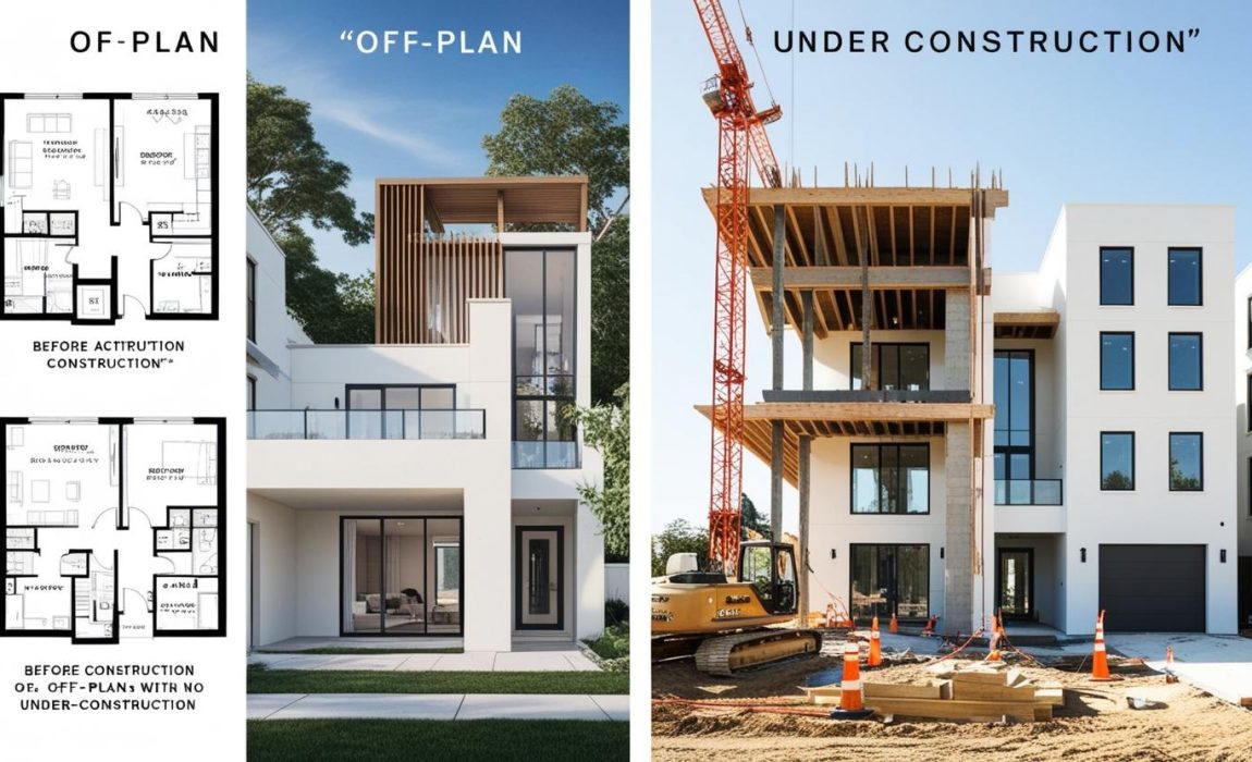 Off-Plan vs. Under-Construction Properties real images