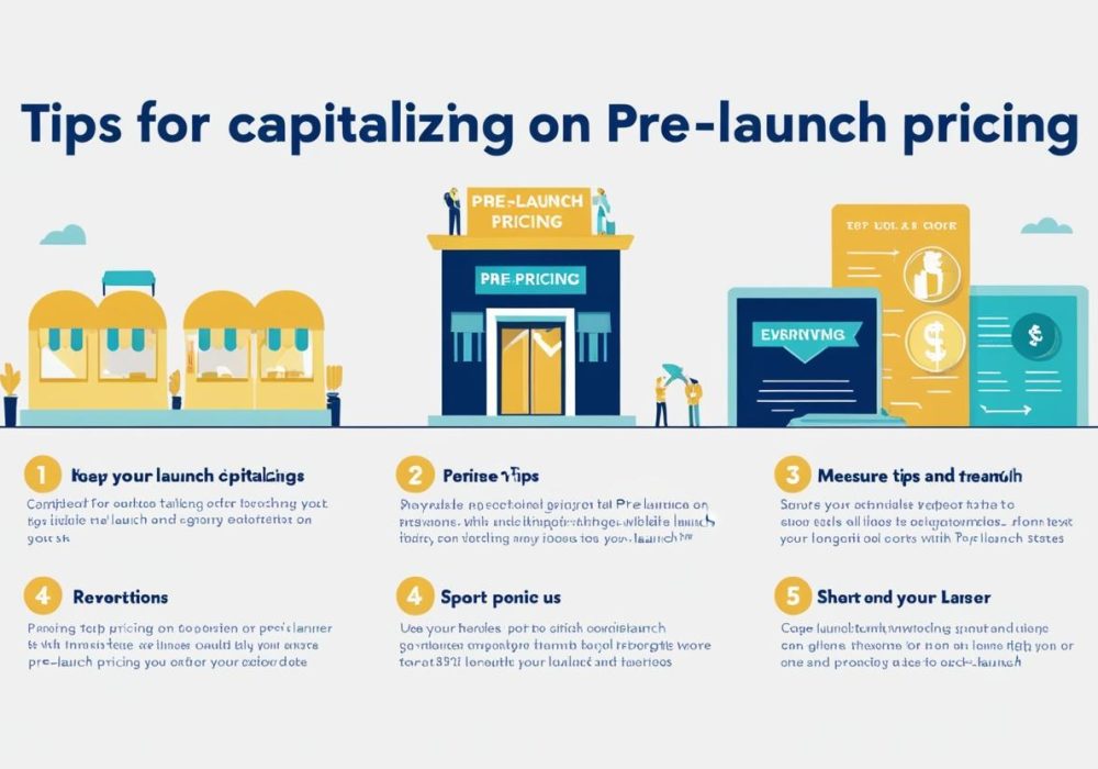 Tips for Capitalizing on Pre-Launch Pricing