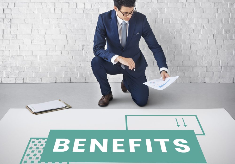 Benefits wages salary advantage income